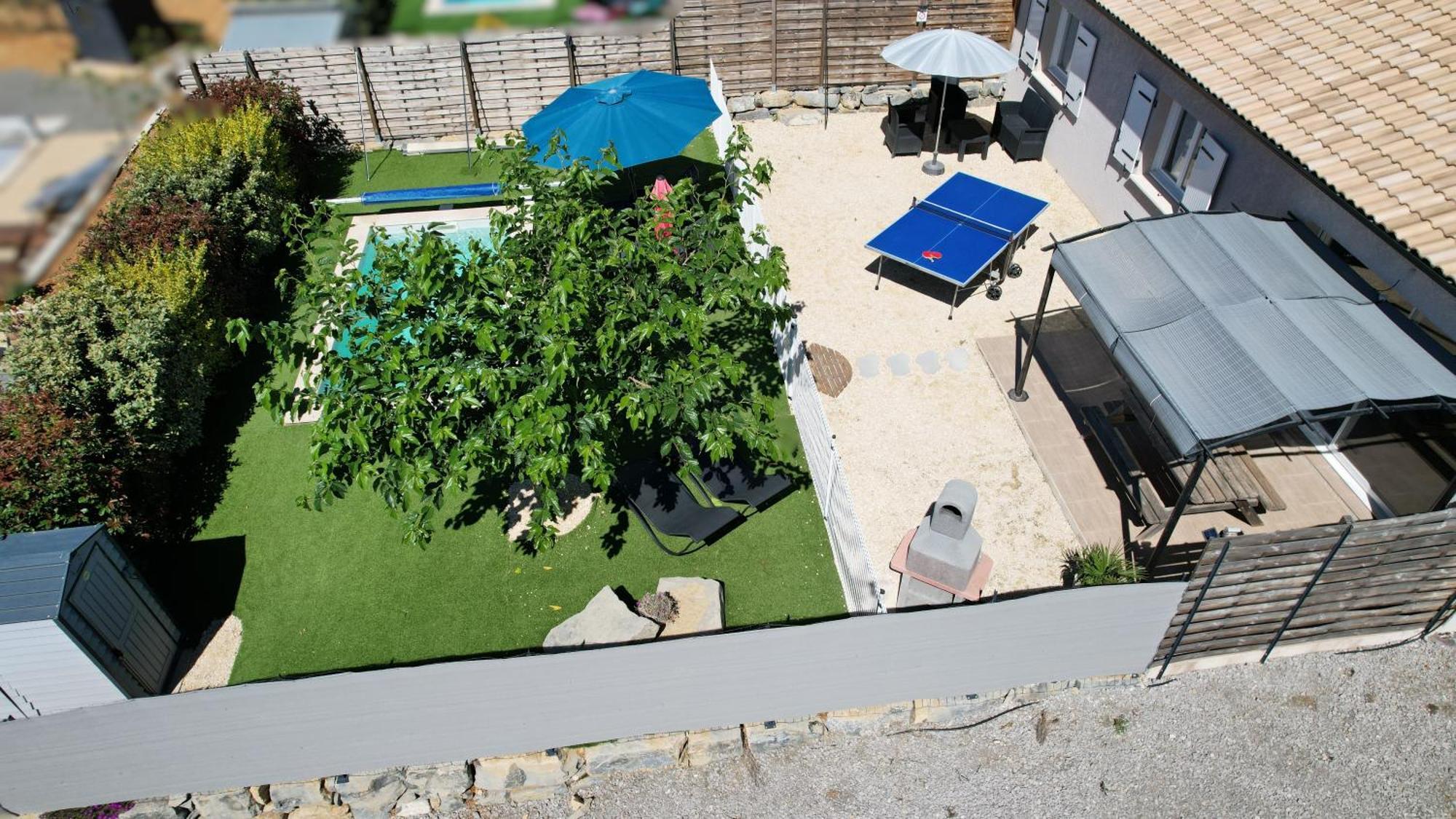 En Ardeche, Gite L'Odyssee Climatise Avec Sa Piscine Privee Et Chauffee Joyeuse Exterior foto